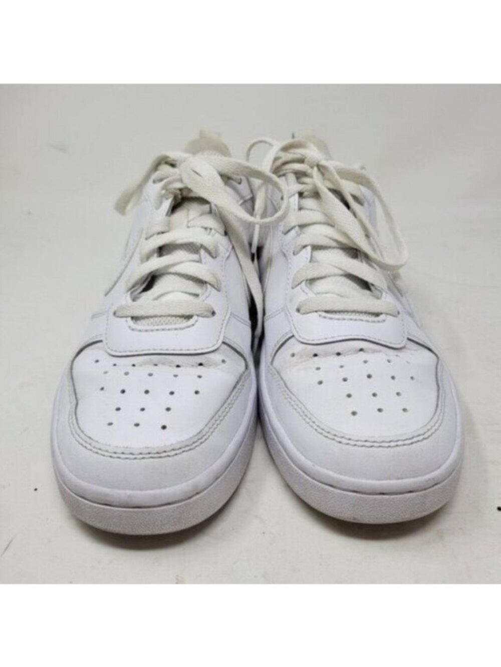 Nike | Court Borough Low 2 Big Kids Sneaker Shoe White - Picture 11 of 14